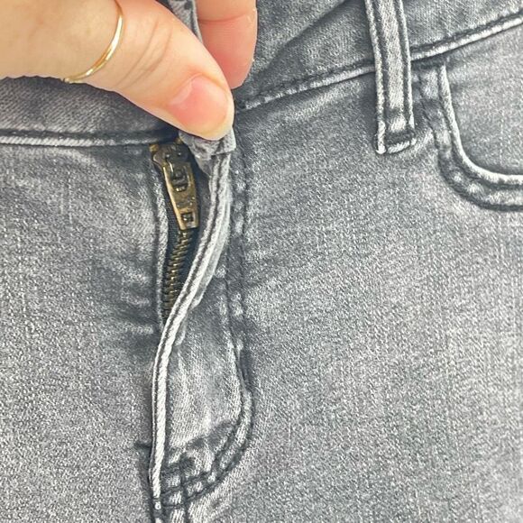 Hollister Womens Skinny Jeans Denim Mid Rise jegging Stretch Gray Size 5 / 27 - Picture 6 of 10